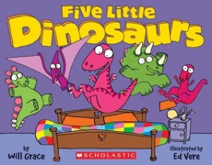 five little dinosaurs