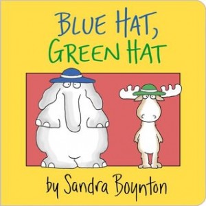 blue hat green hat