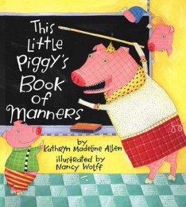 this little piggys book of manners