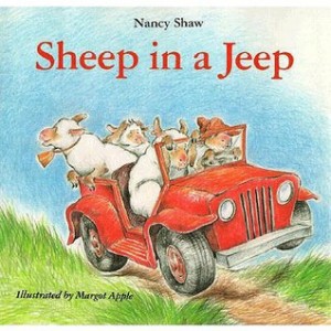 sheep in a jeep