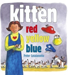 kitten red yellow blue
