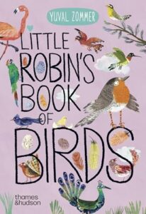 The cover of the book Little Robin's Book of Birds.
